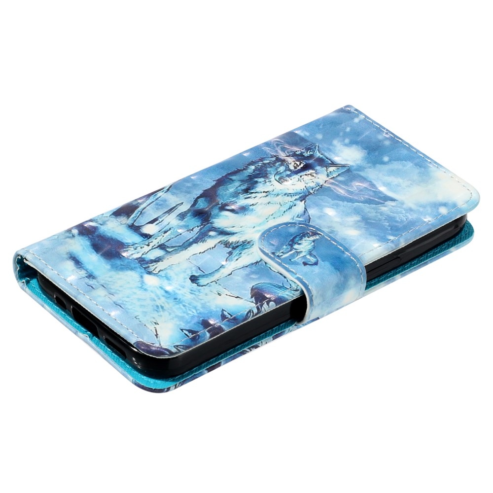 Decor knížkové pouzdro pro Xiaomi Poco C65/Redmi 13C 4G/5G - vlk