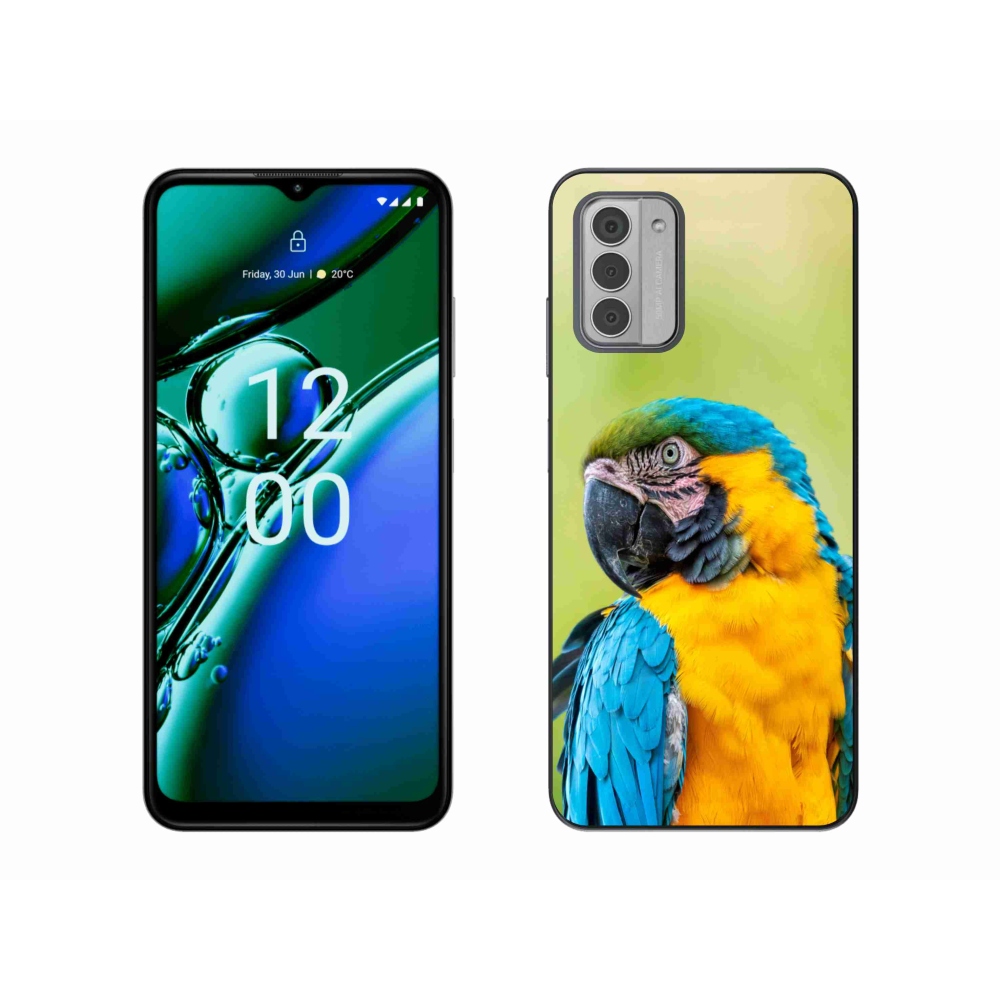 Gelový obal mmCase na Nokia G42 - papoušek ara 2
