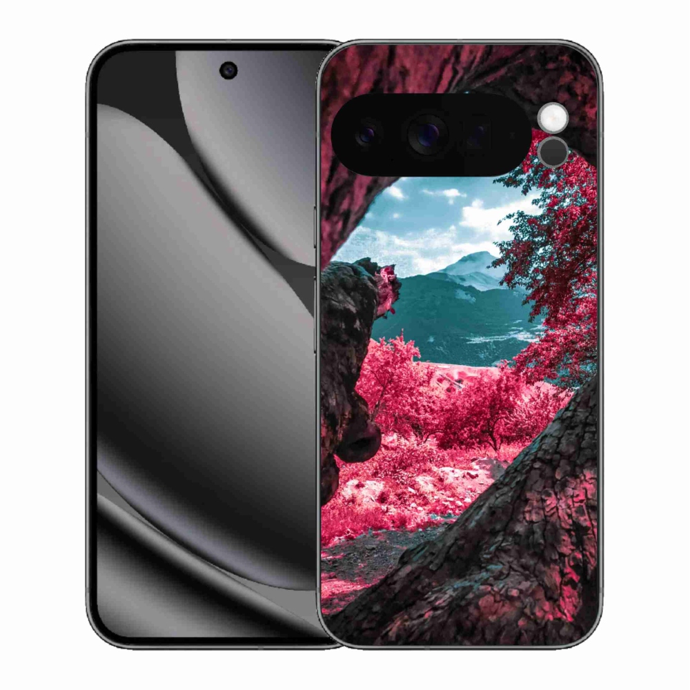 Gelový kryt mmCase na Google Pixel 10 Pro XL - výhled na hory