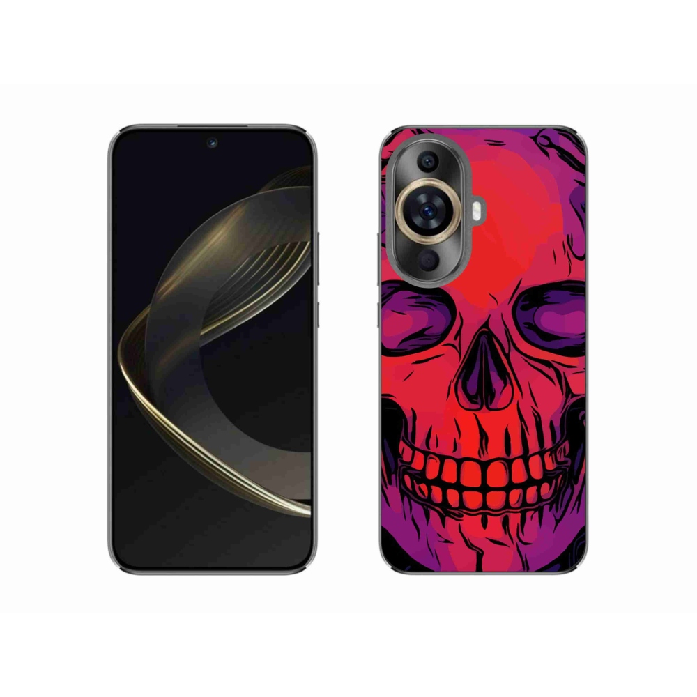 Gelový obal mmCase na Huawei Nova 11 - lebka