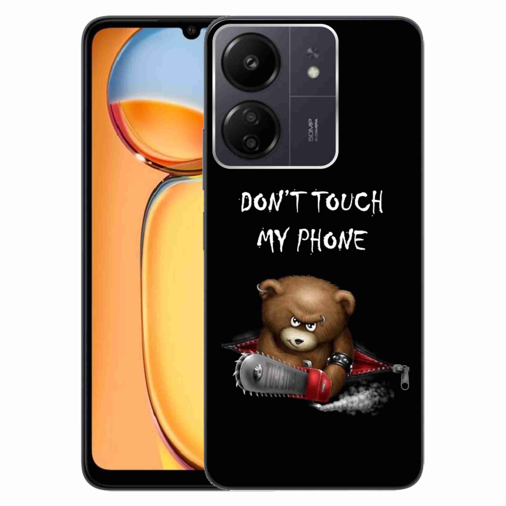 Gelový kryt mmCase na Xiaomi Poco C65/Redmi 13C - nesahej na telefon
