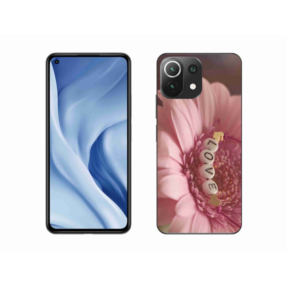 Gelový kryt mmCase na Xiaomi 11 Lite 5G NE - přívěsek love
