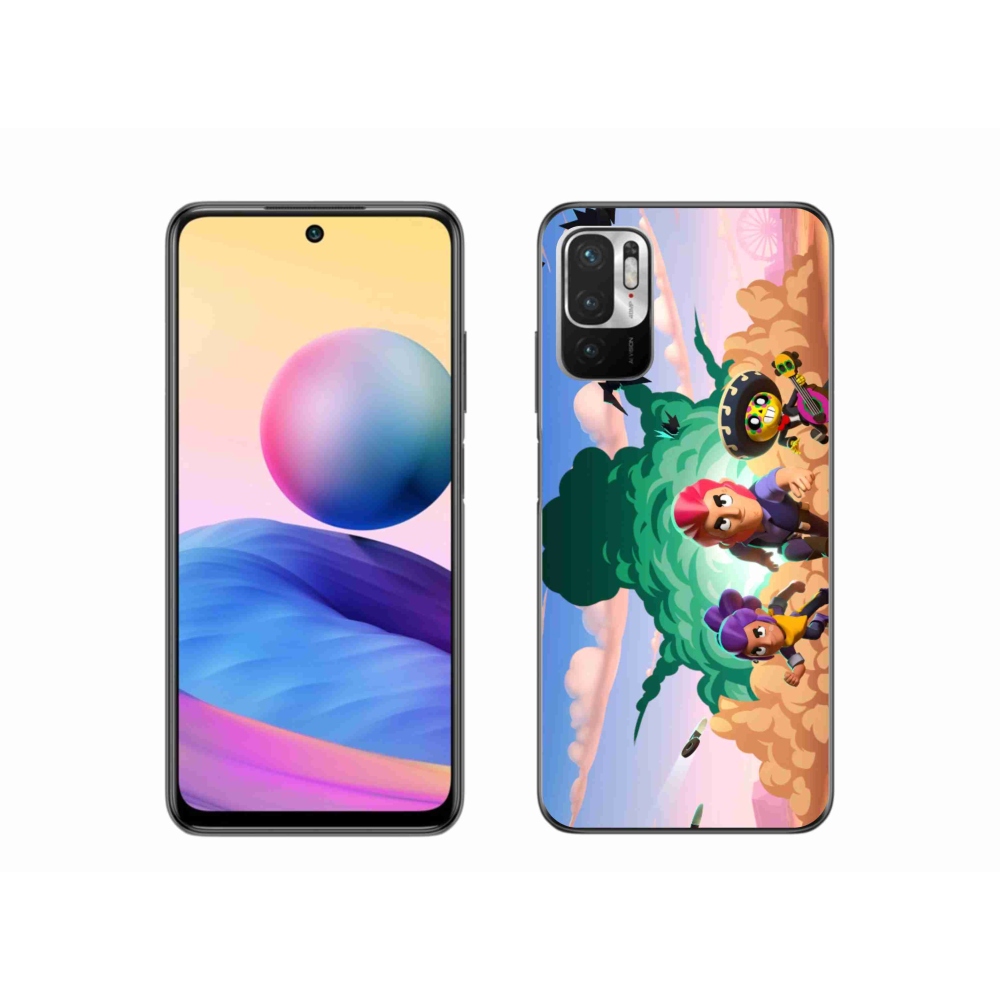 Gelový kryt mmCase na Xiaomi Redmi Note 10 5G - brawl stars