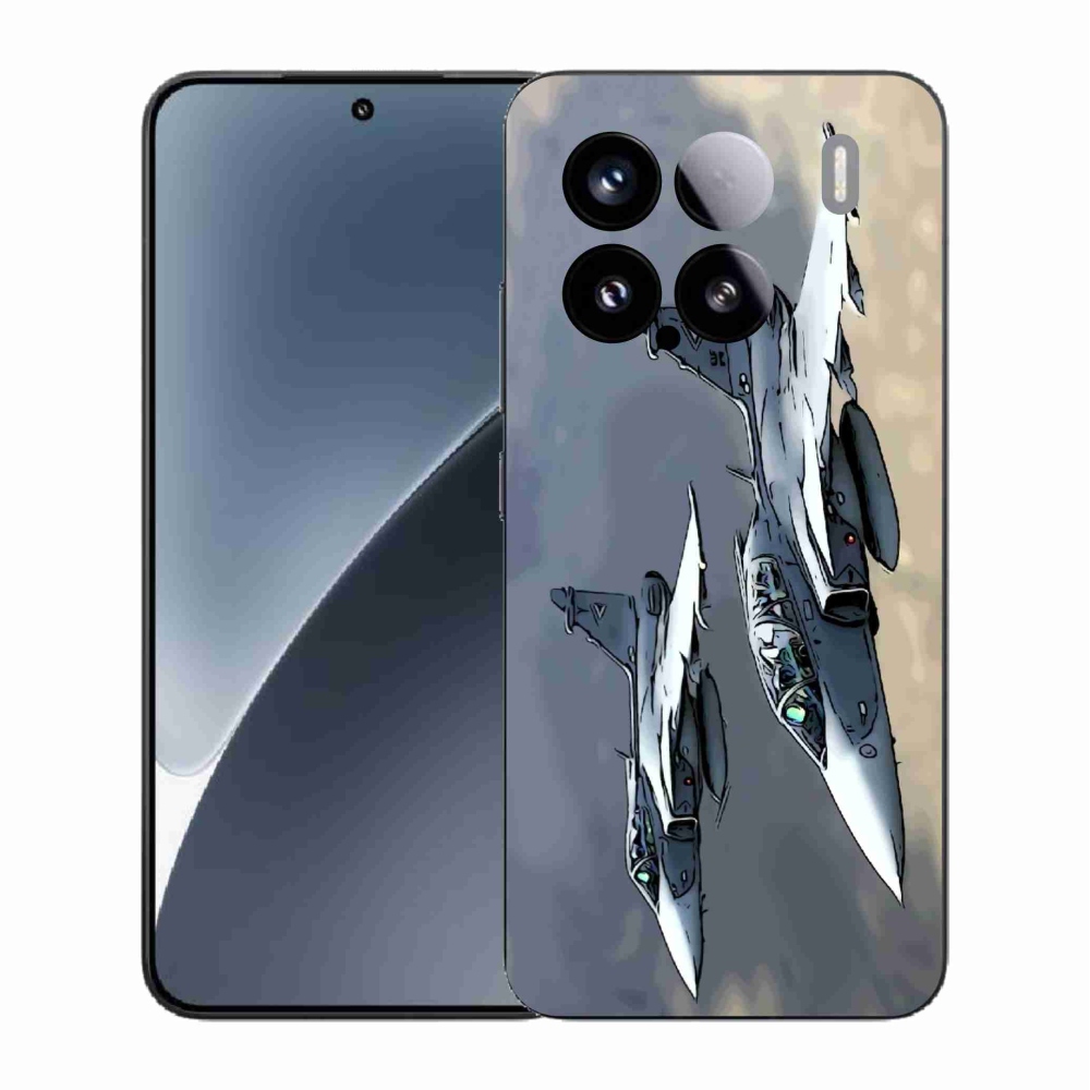 Gelový kryt mmCase na Xiaomi 15 - stíhačky