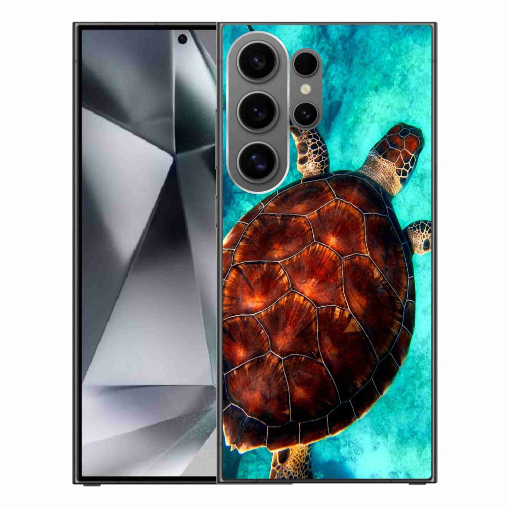 Gelový kryt mmCase na Samsung Galaxy S24 Ultra - želva
