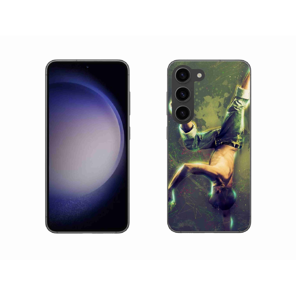 Gelový kryt mmCase na Samsung Galaxy S23 5G - breakdance