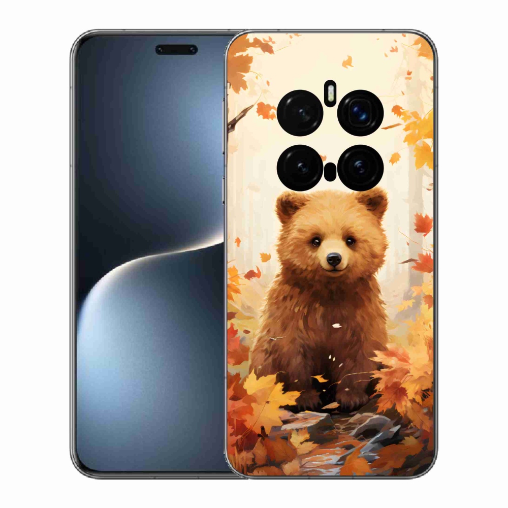 Gelový kryt mmCase na Honor Magic 7 Pro 5G - medvěd v lese