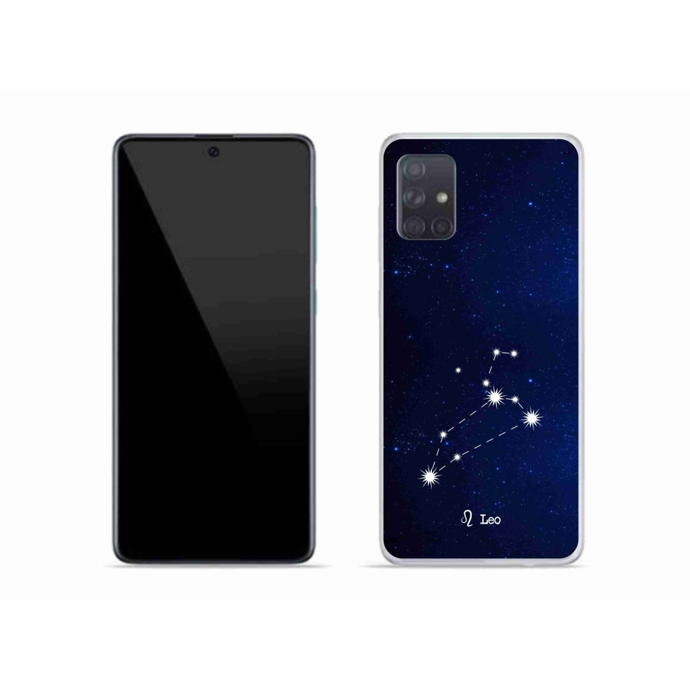 Gelový kryt mmCase na Samsung Galaxy A51 - souhvězdí Lva