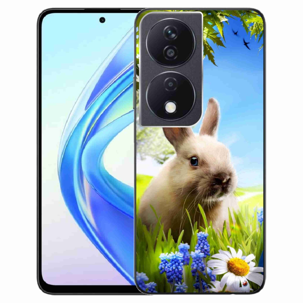 Gelový kryt mmCase na Honor X7b/Honor 90 Smart - zajíček