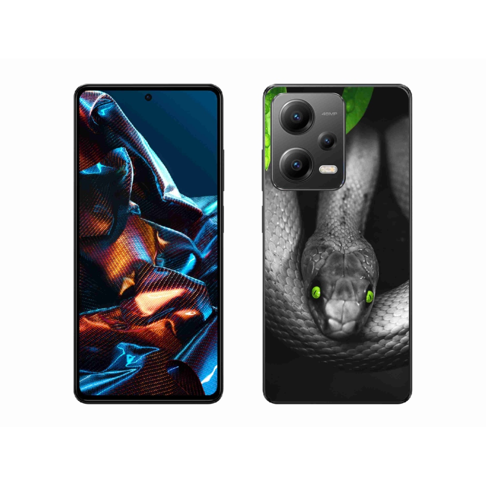 Gelový kryt mmCase na mobil Xiaomi Redmi Note 12 Pro 5G - had