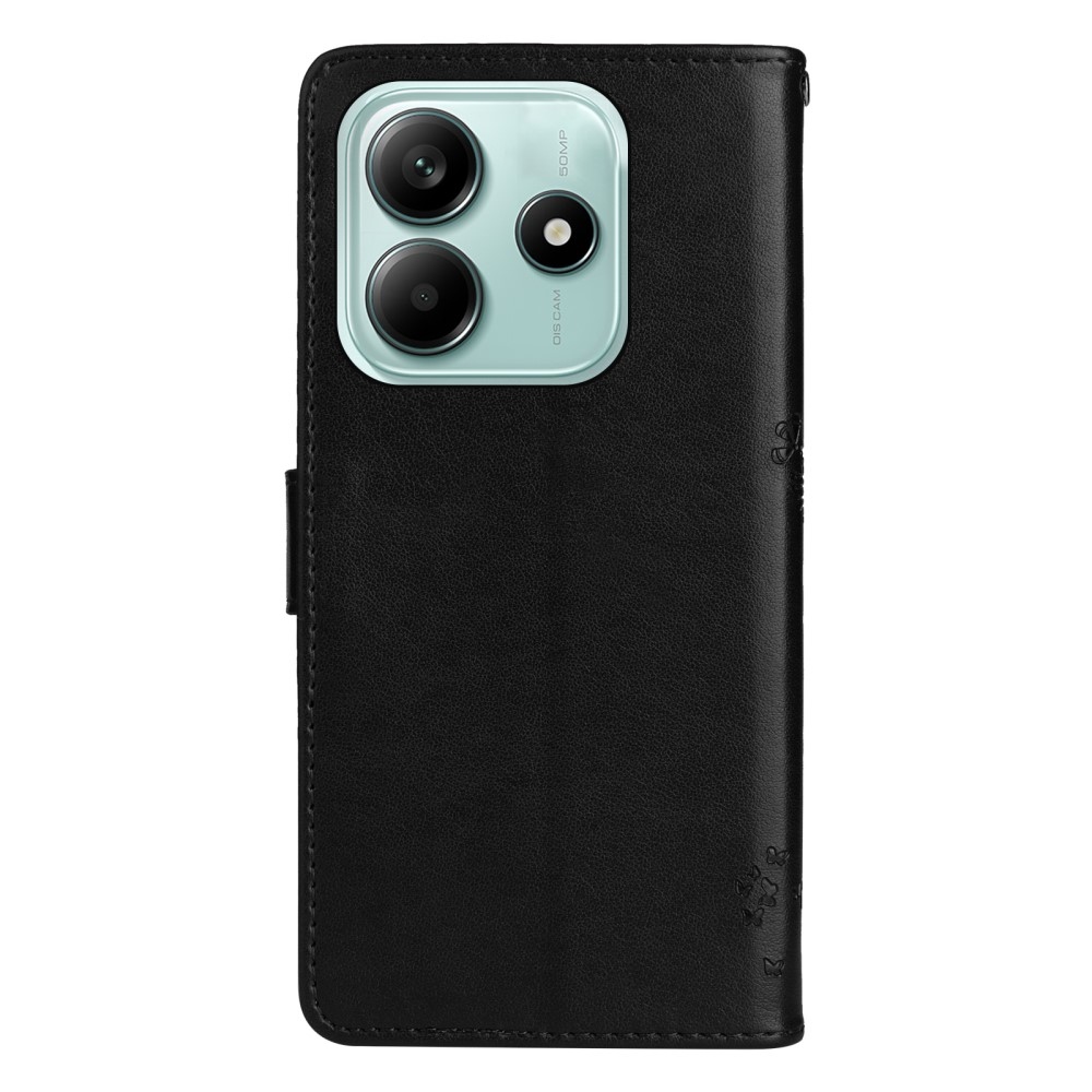Trees knížkové pouzdro na Xiaomi Redmi Note 14 5G - černé