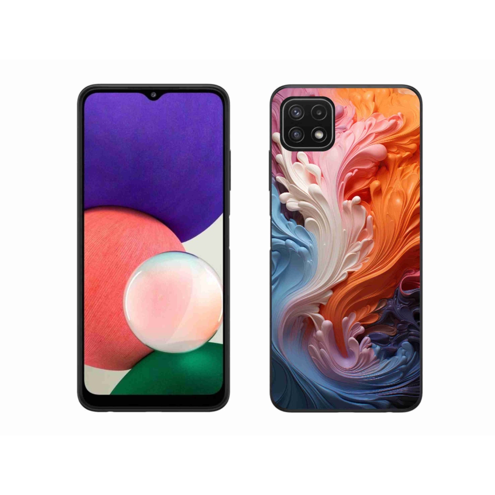 Gelový kryt mmCase na Samsung Galaxy A22 5G - abstraktní motiv 8