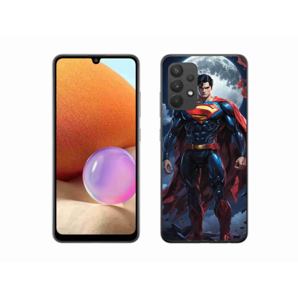 Gelový kryt mmCase na Samsung Galaxy A32 4G - superman