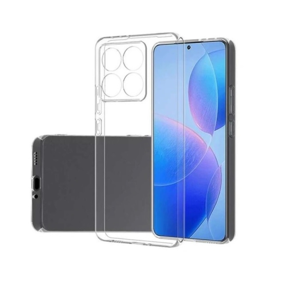 Swissten průhledný gelový obal na Xiaomi 14T Pro - průhledný