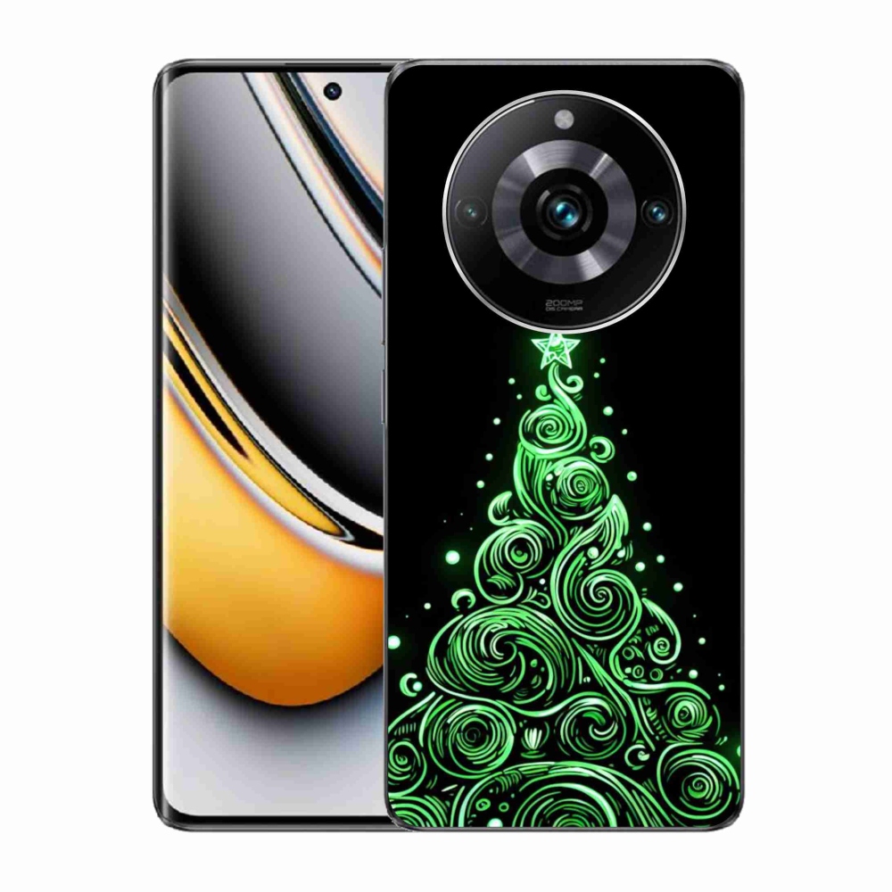 Gelový kryt mmCase na Realme 11 Pro/11 Pro+ - neonový vánoční stromek 3