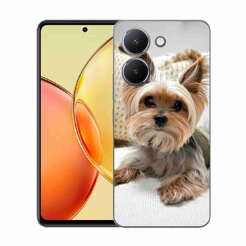 Gelový kryt mmCase na Vivo Y36 - jorkšír 5