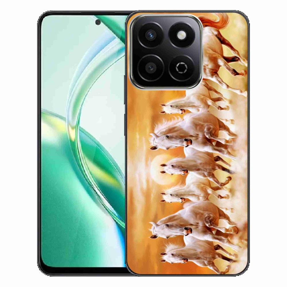 Gelový obal mmCase na Honor 200 Smart 5G - koně 2