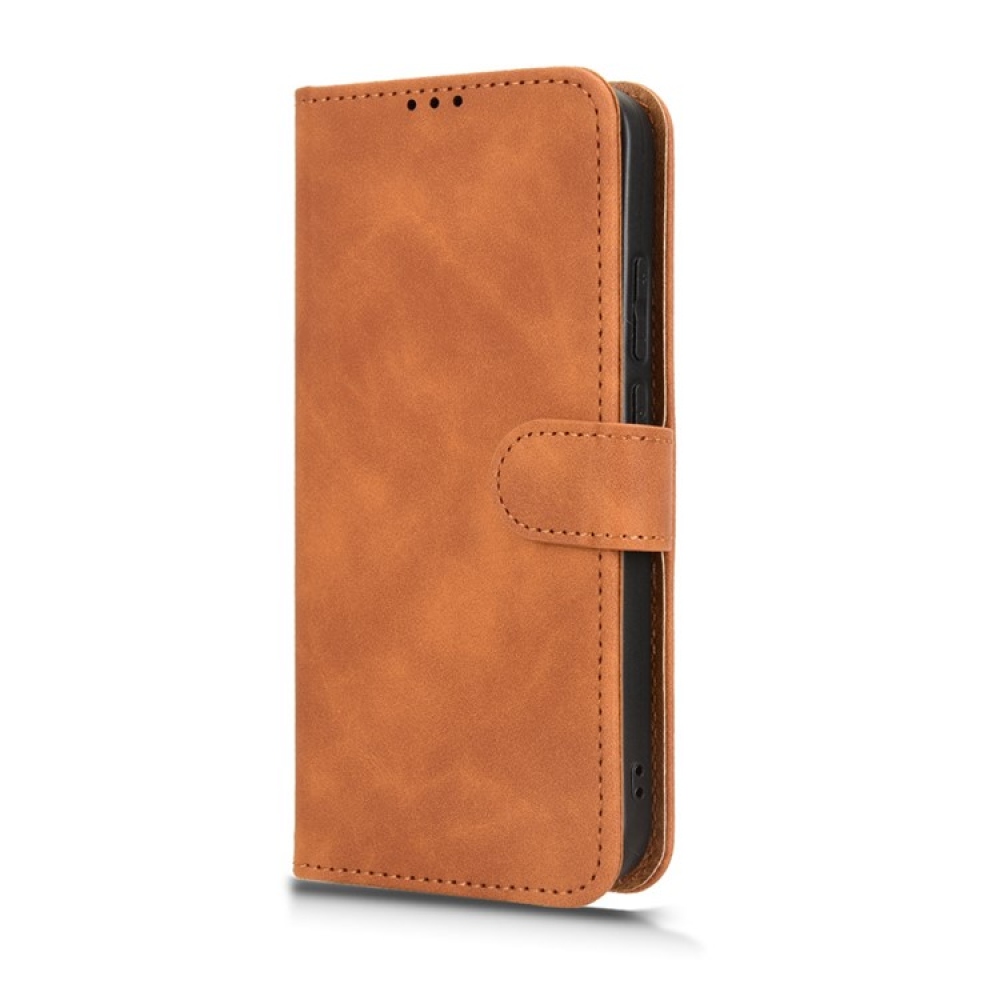 Feel knížkové pouzdro na Xiaomi Poco F7 5G - hnědé