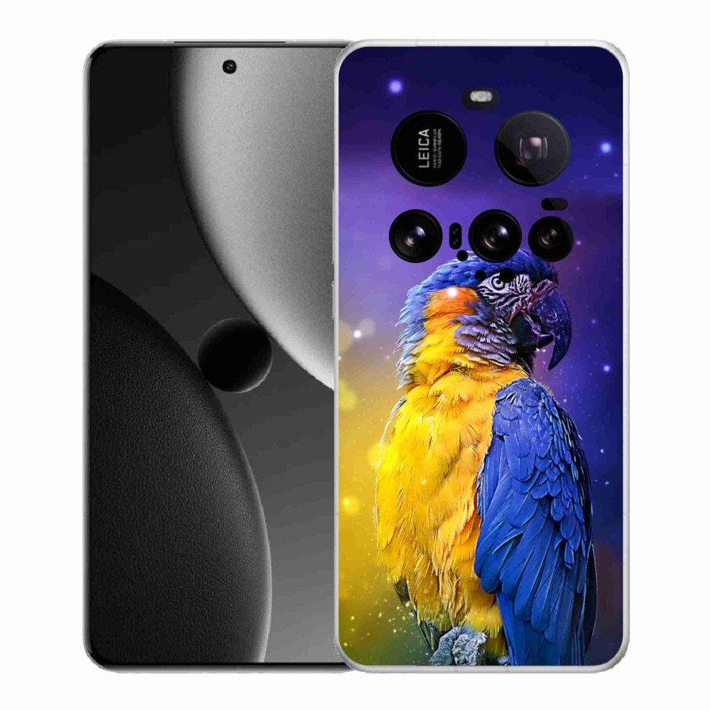 Gelový kryt mmCase na Xiaomi 15 Ultra - papoušek ara 1