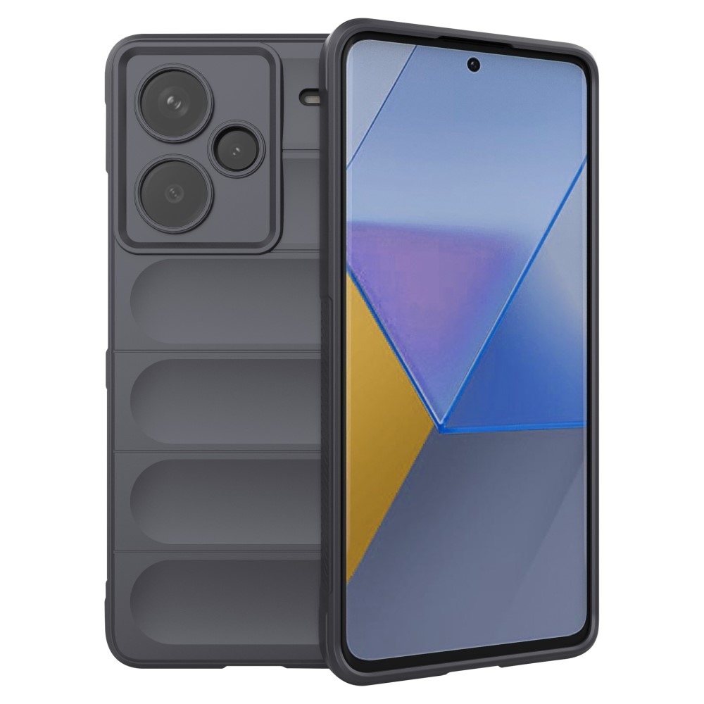Rugg odolný gelový obal na Xiaomi Redmi Note 13 Pro+ 5G - tmavěšedý