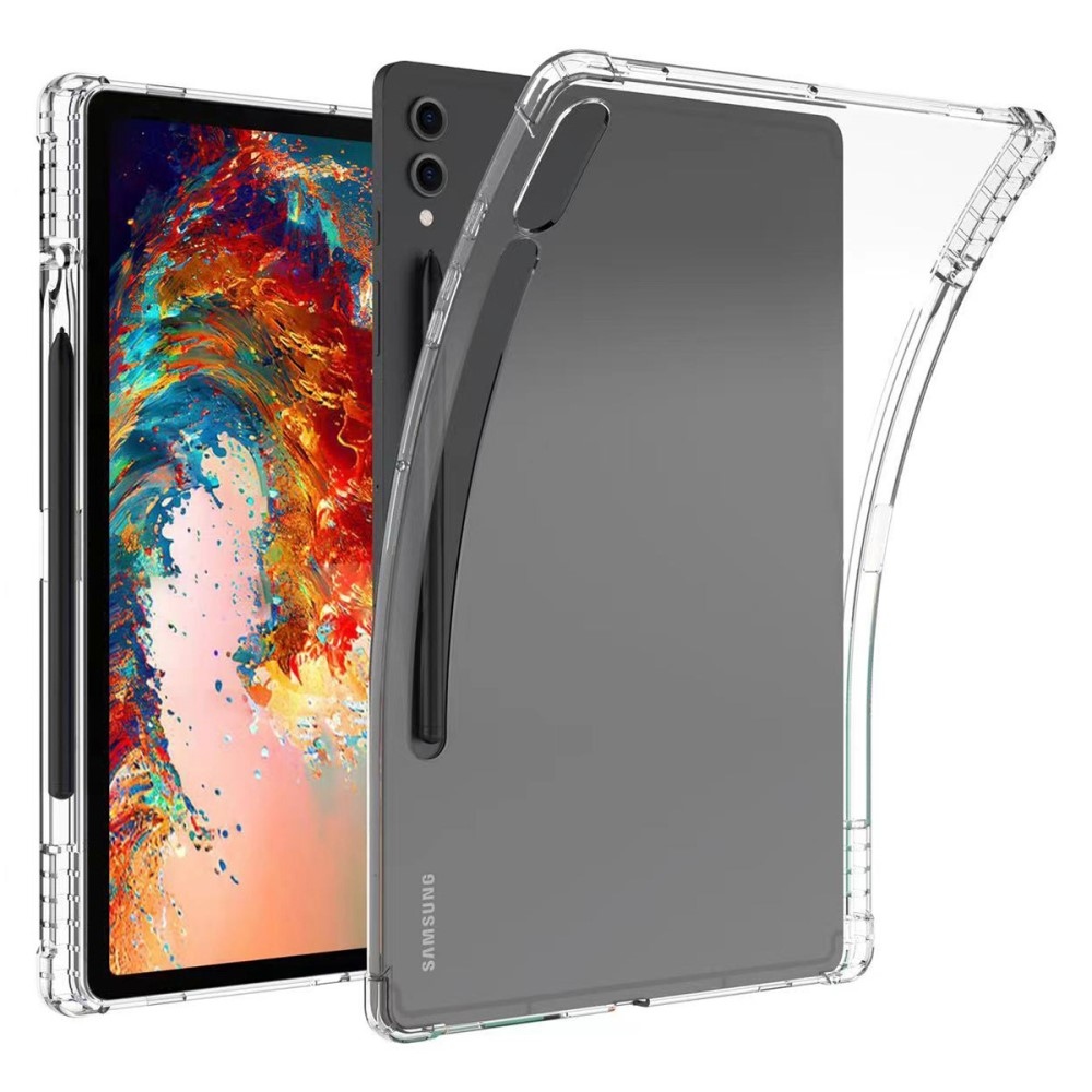 Průhledný gelový obal na Samsung Galaxy Tab S9+/Tab S10+ - průhledný