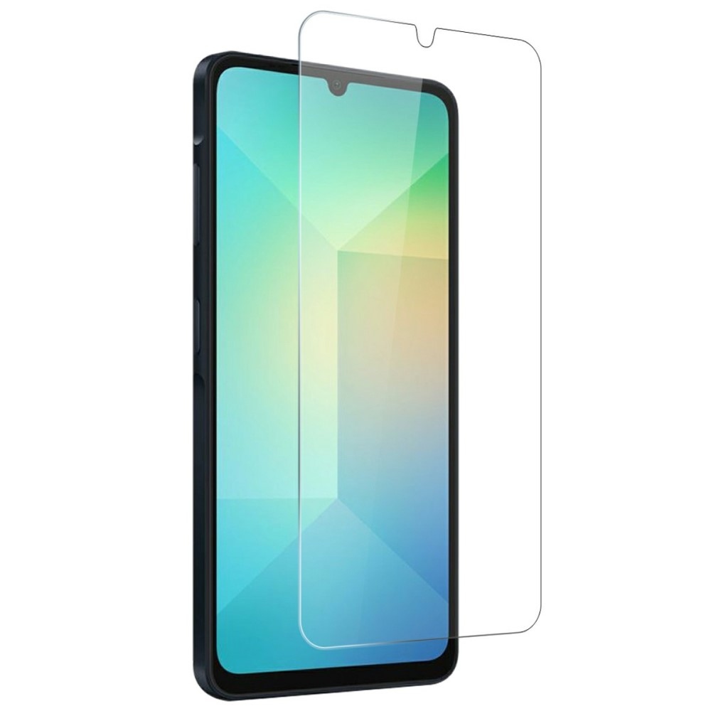 NORTHJO průhledný gelový obal + tvrzené sklo na Samsung Galaxy A06 - průhledný
