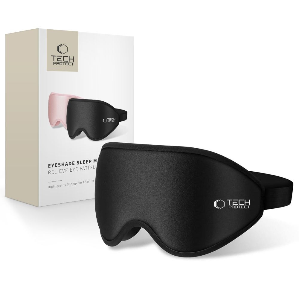 Tech-Protect EyeShade 3D maska na spaní - černá
