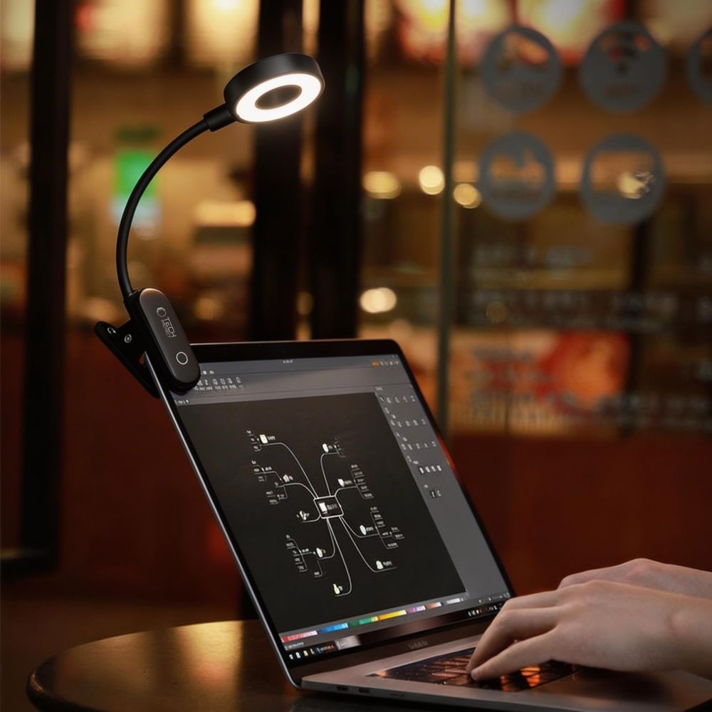 Tech-Protect LL100 LED lampička na čtení s klipsem