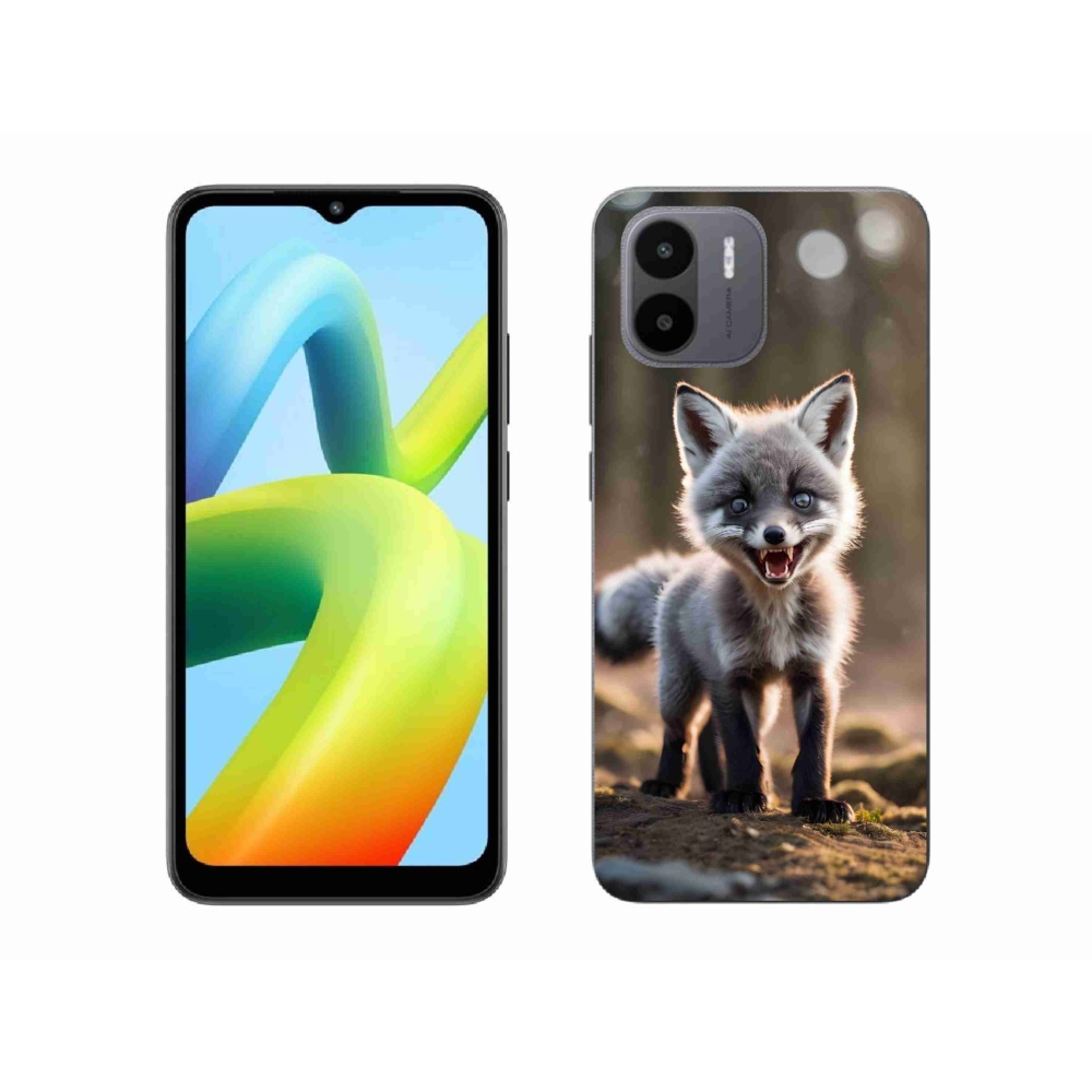 Gelový kryt mmCase na Xiaomi Redmi A1/Redmi A2 - rozzuřená liška