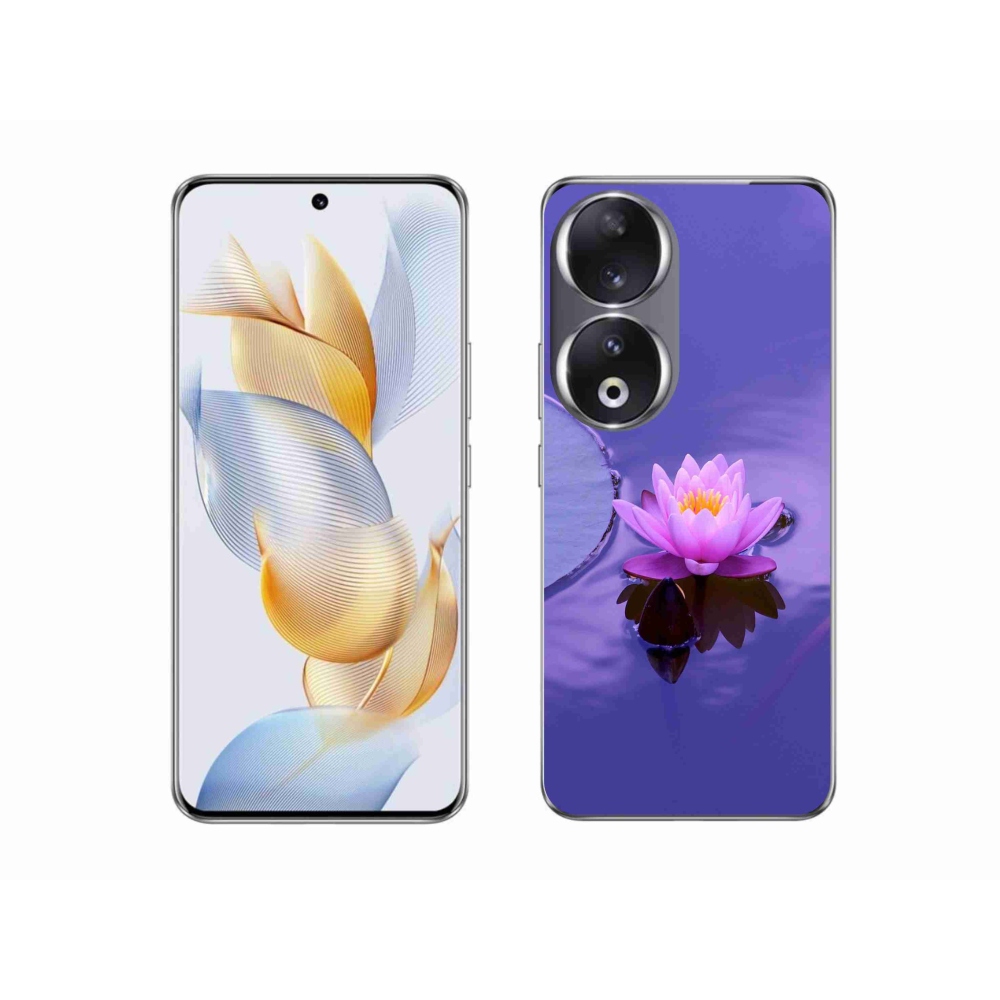 Gelový obal mmCase na Honor 90 - květ na hladině