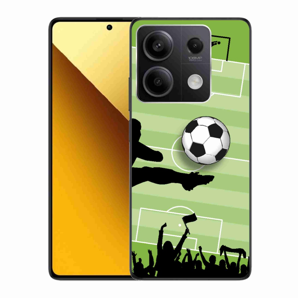 Gelový kryt mmCase na Xiaomi Redmi Note 13 5G - fotbal 3
