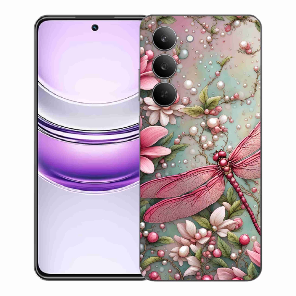 Gelový kryt mmCase na Realme 14x 5G - vážka