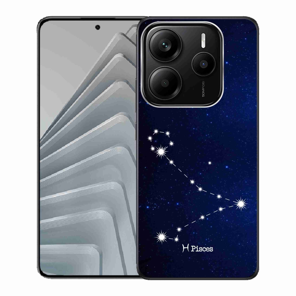 Gelový kryt mmCase na Xiaomi Redmi Note 14 5G - souhvězdí Ryby
