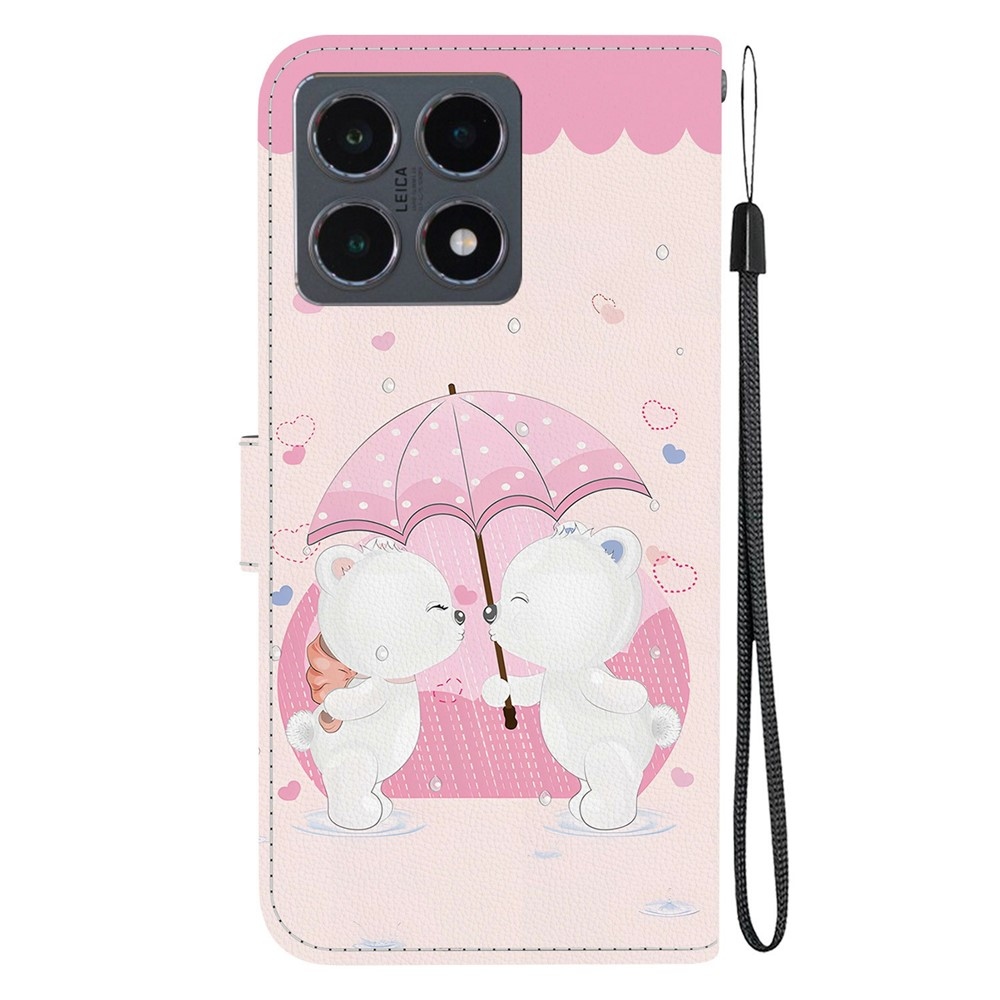Versatile knížkové pouzdro na Xiaomi 15T - medvídci