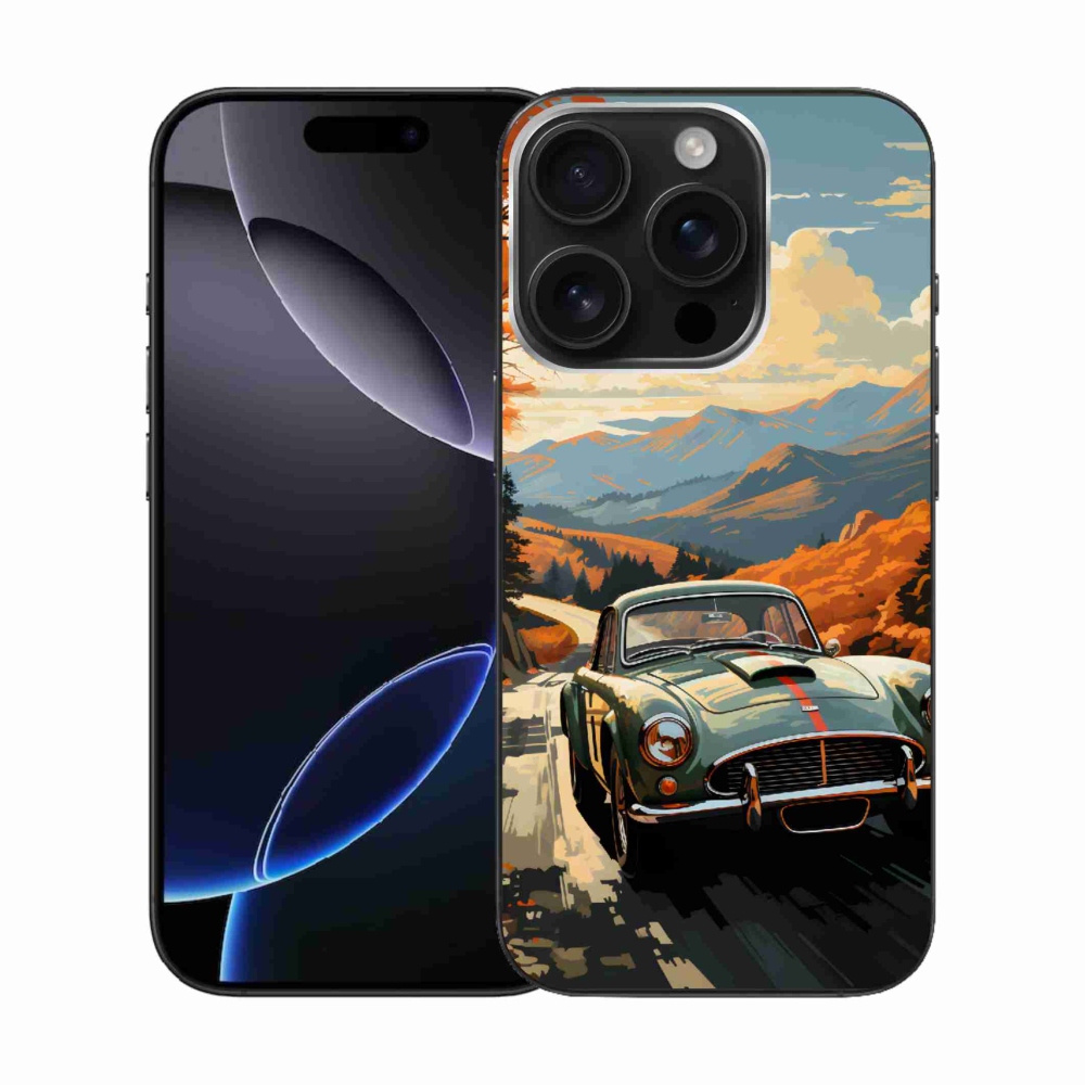 Gelový kryt mmCase na iPhone 16 Pro - veterán 1