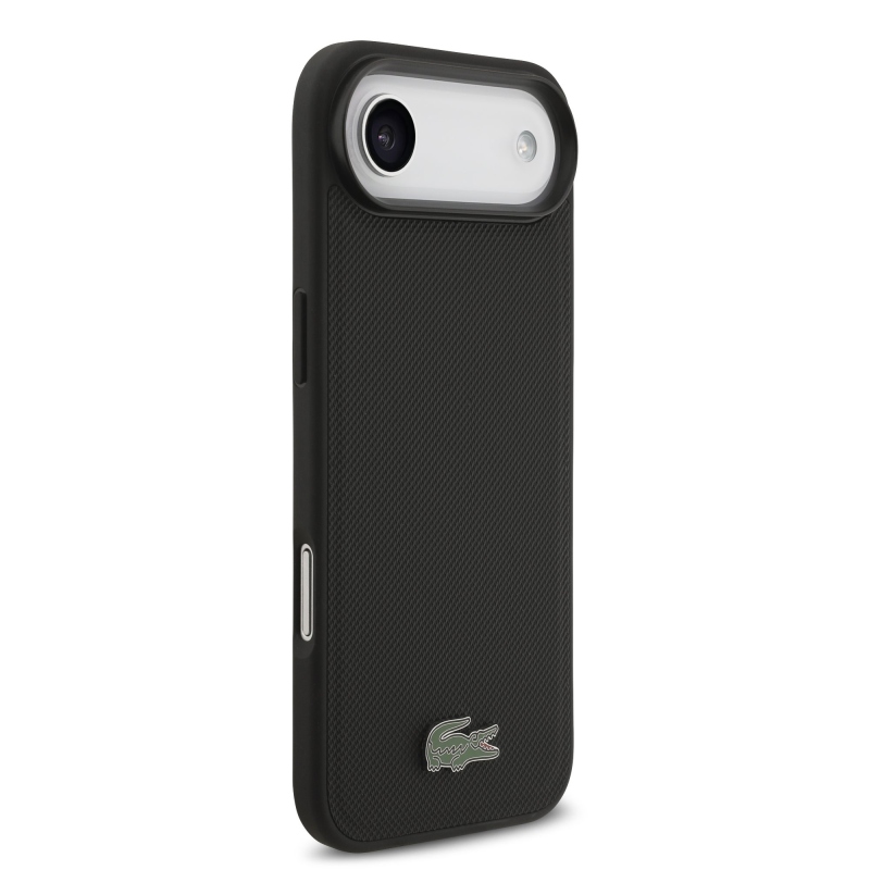 Lacoste Iconic Petit Pique MagSafe Zadní Kryt + Peněženka pro iPhone Air Black