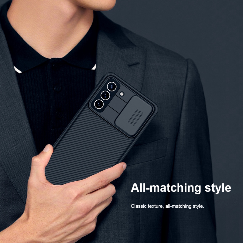 Nillkin CamShield PRO Zadní Kryt pro Samsung Galaxy S21 FE 5G Black