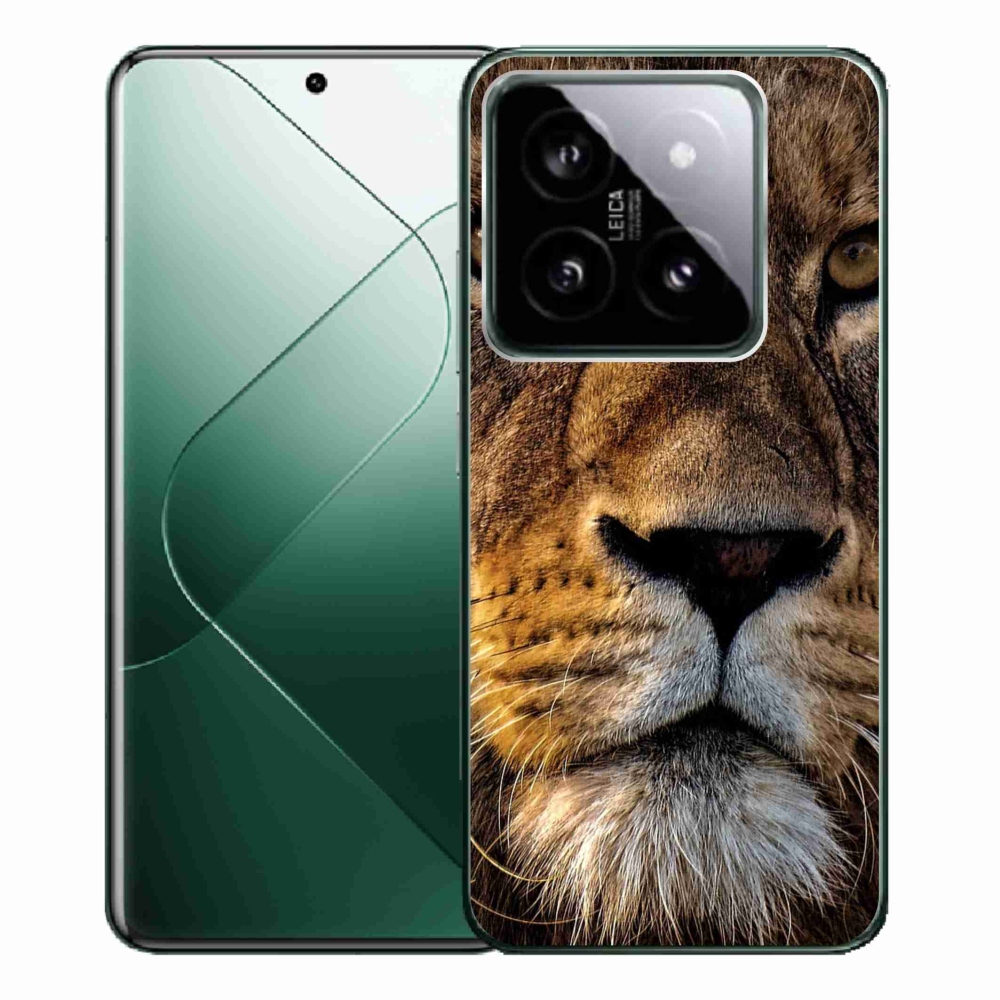 Gelový obal mmCase na Xiaomi 14 Pro - lev