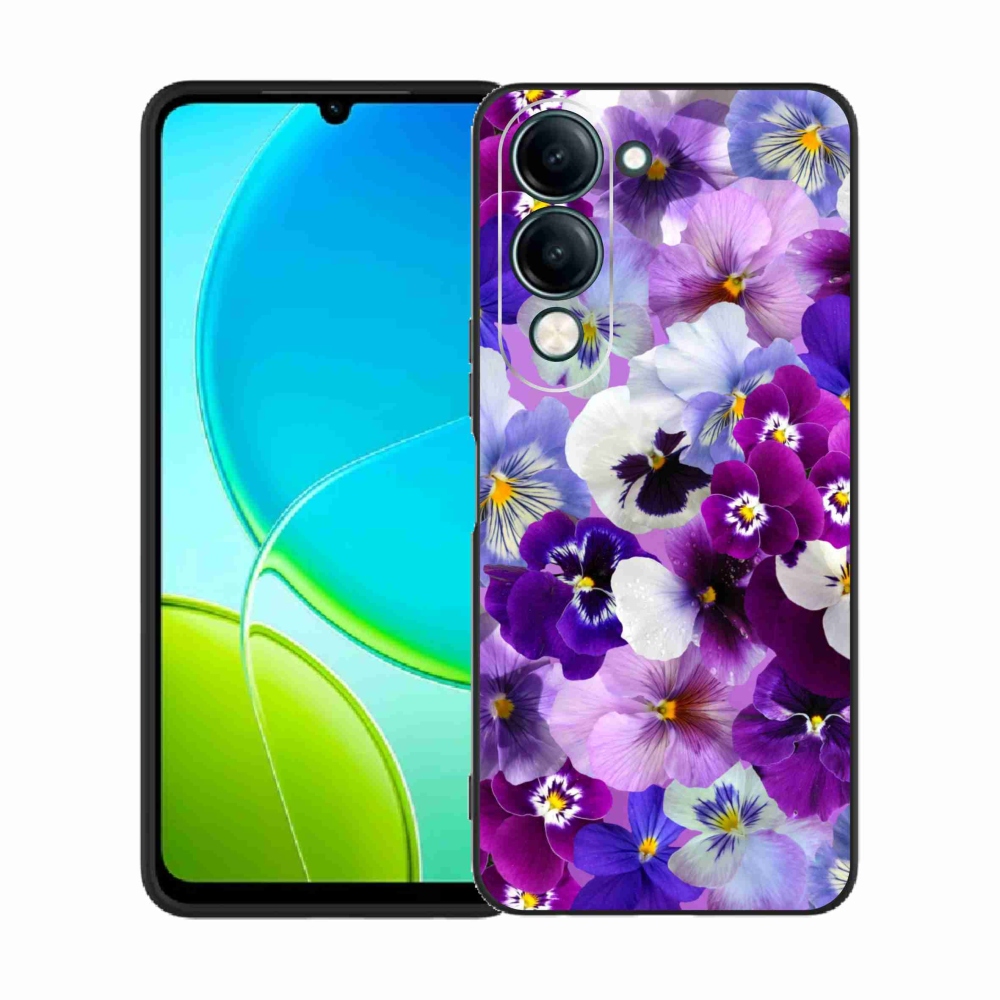Gelový kryt mmCase na Vivo Y29s 5G - květiny 9