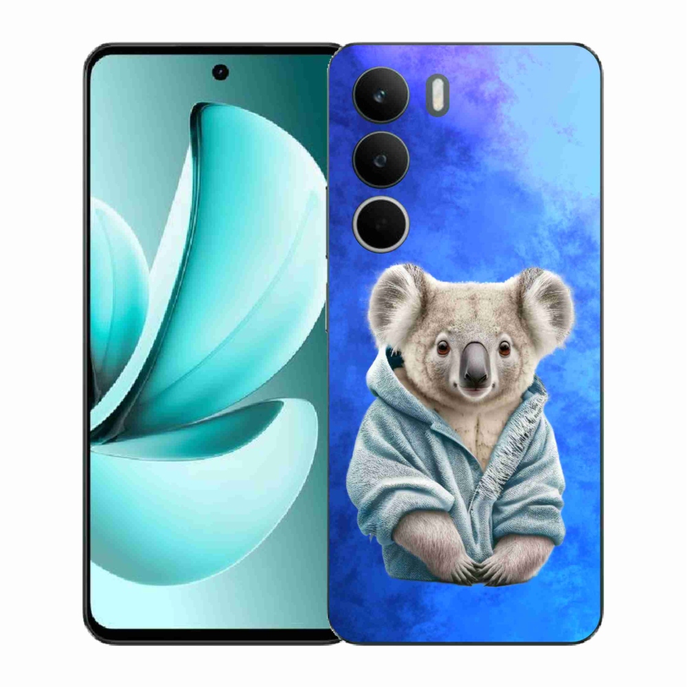 Gelový kryt mmCase na Realme C71 - koala ve svetru