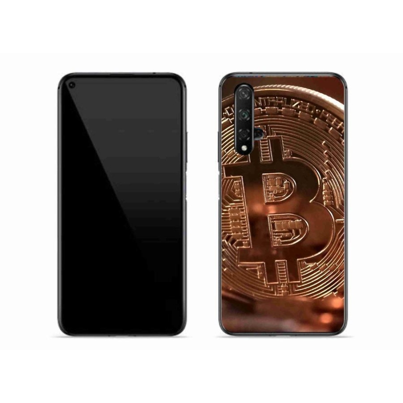 Gelové pouzdro mmCase na mobil Honor 20 - bitcoin