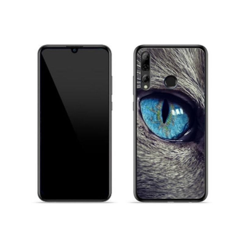 Gelové pouzdro mmCase na mobil Honor 20 Lite - modré kočičí oko