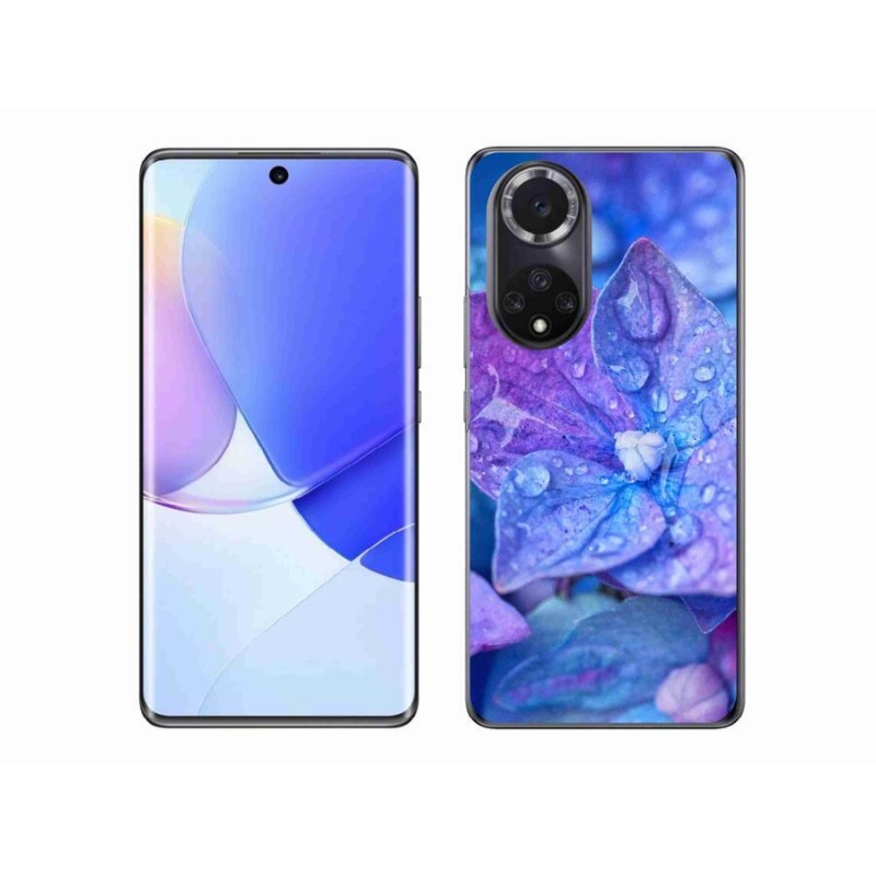 Gelové pouzdro mmCase na mobil Honor 50 - fialový květ