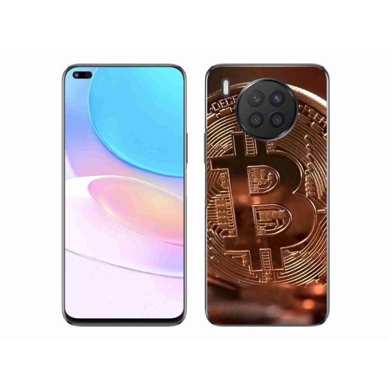Gelové pouzdro mmCase na mobil Honor 50 Lite - bitcoin