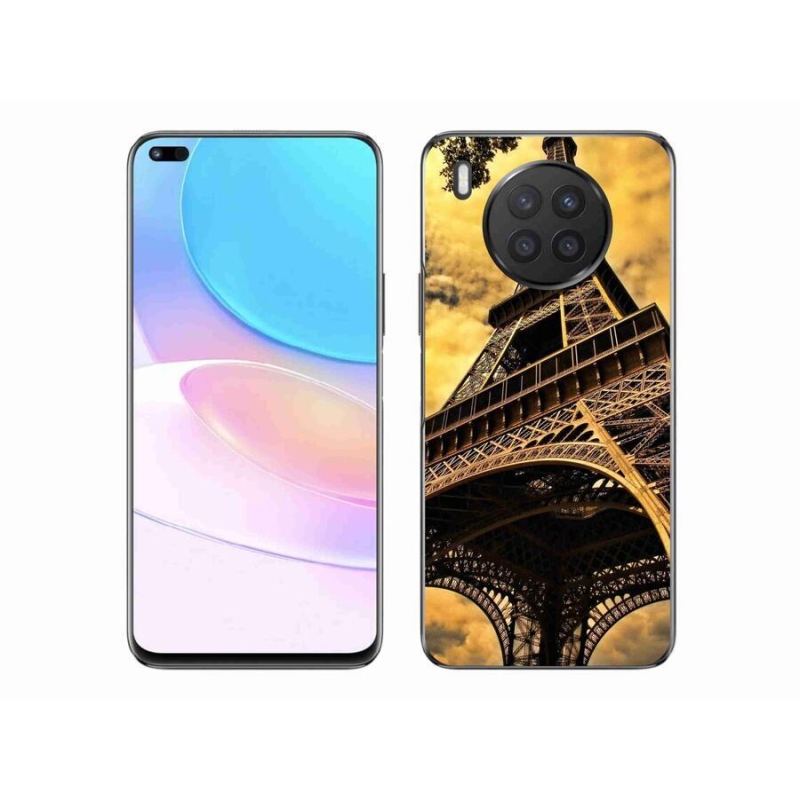 Gelové pouzdro mmCase na mobil Honor 50 Lite - eiffelova věž