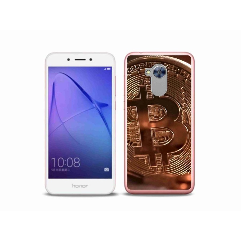 Gelové pouzdro mmCase na mobil Honor 6A - bitcoin