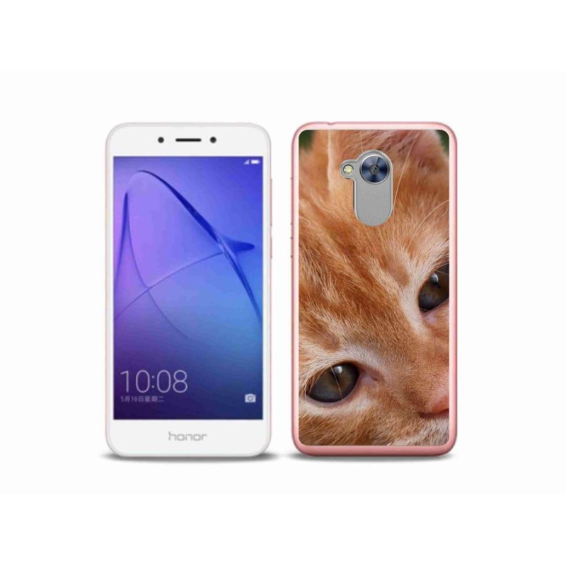 Gelové pouzdro mmCase na mobil Honor 6A - zrzavé kotě