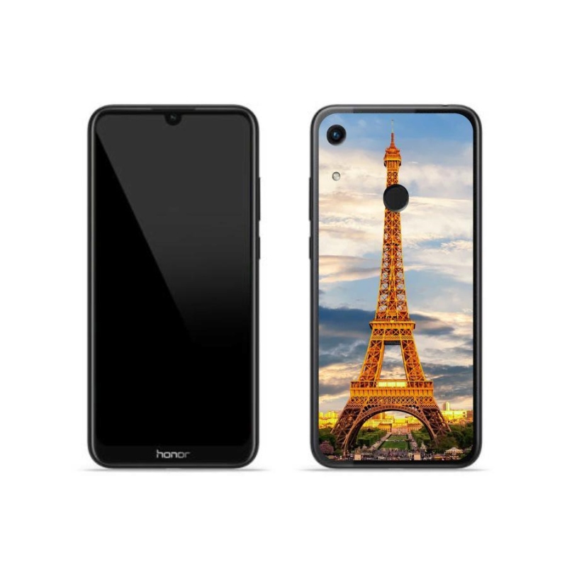 Gelové pouzdro mmCase na mobil Honor 8A - eiffelova věž 3