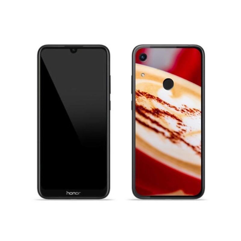 Gelové pouzdro mmCase na mobil Honor 8A - káva