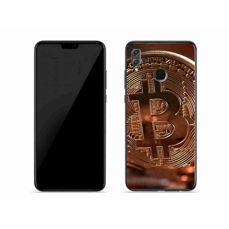 Gelové pouzdro mmCase na mobil Honor 8X - bitcoin